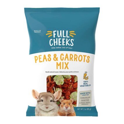 Full Cheeks Small Pet Peas & Carrots Mix